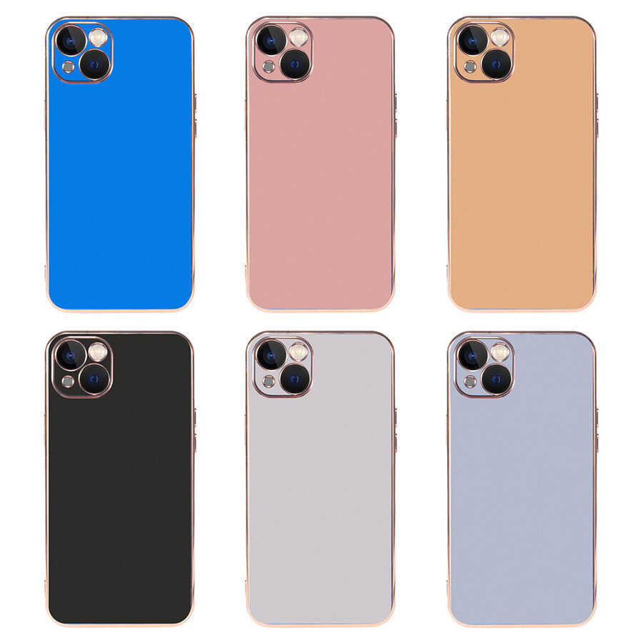 Apple iPhone 13 Kılıf Zore Viyana Kapak Rose Gold