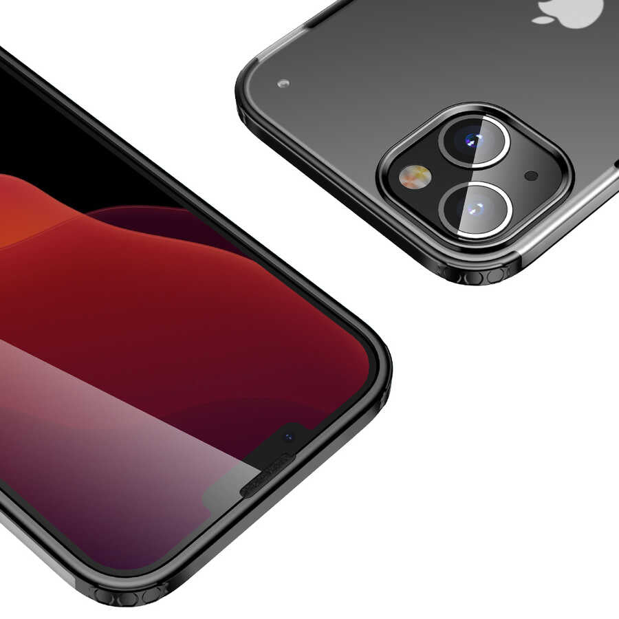 Apple iPhone 13 Kılıf Zore Volks Kapak Kırmızı