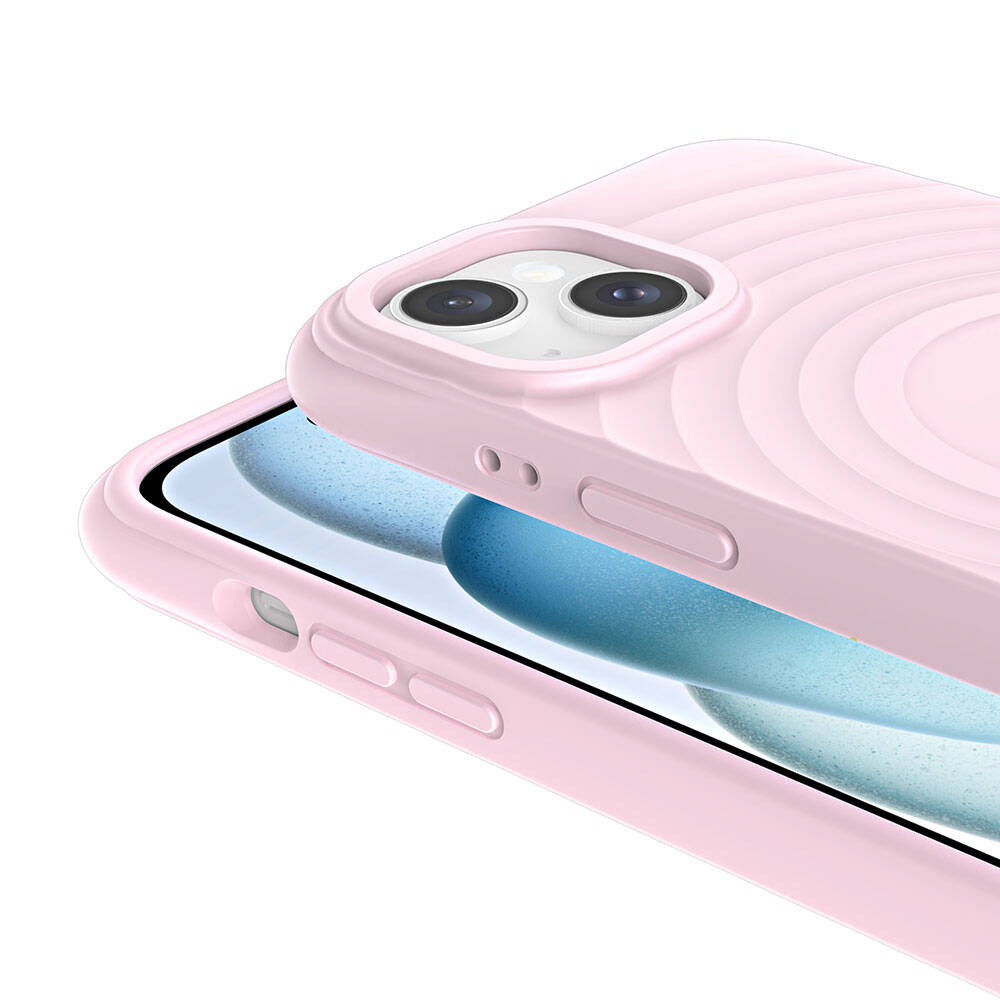 Apple iPhone 13 M-safe Şarj Özellikli Airbagli Mat Görünümlü Zore Hepi Kapak Derin Mor