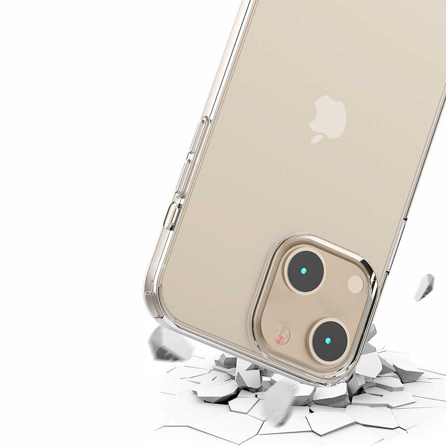 Apple iPhone 13 Mini Kılıf Zore Coss Kapak Renksiz