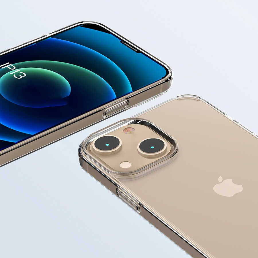 Apple iPhone 13 Mini Kılıf Zore Coss Kapak Renksiz