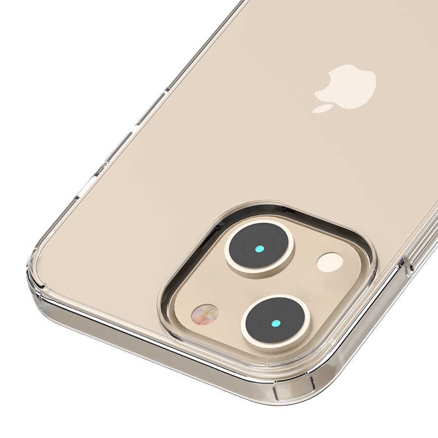 Apple iPhone 13 Mini Kılıf Zore Coss Kapak Renksiz