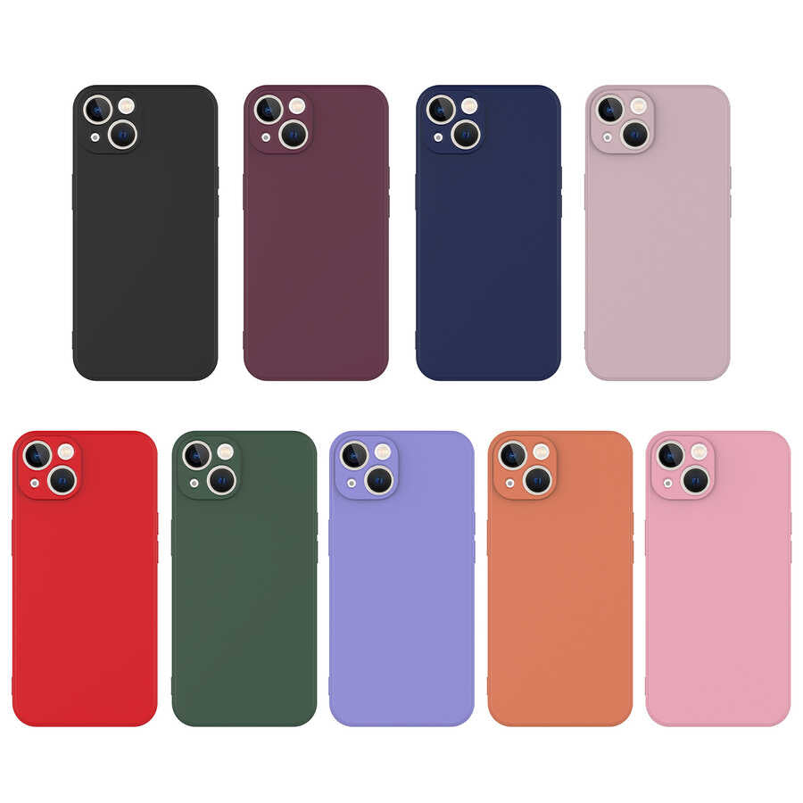 Apple iPhone 13 Mini Kılıf Zore Mara Lansman Kapak Lila