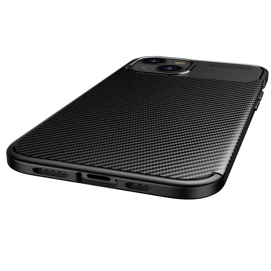 Apple iPhone 13 Mini Kılıf Zore Negro Silikon Kapak Lacivert
