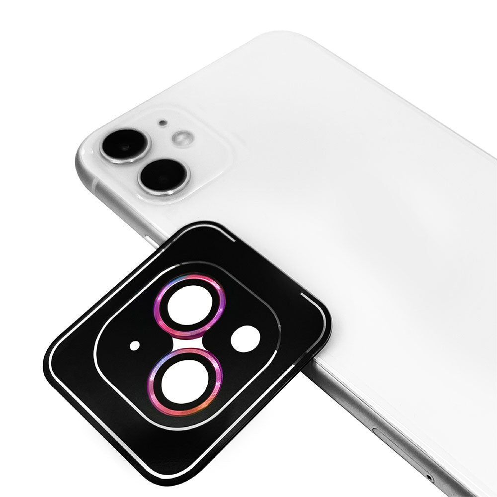 Apple iPhone 13 Mini Zore CL-09 Kamera Lens Koruyucu Gümüş
