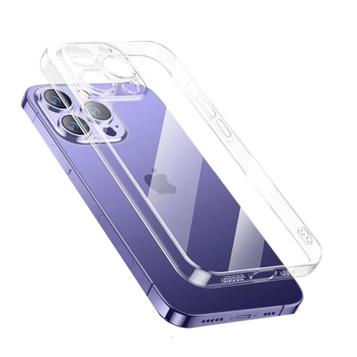 Apple iPhone 13 Pro Kılıf Şeffaf Sert PC Zore Vayt Kapak Renksiz