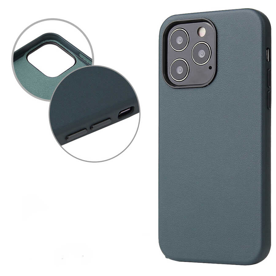 Apple iPhone 13 Pro Kılıf Zore Eyzi Kapak Kahverengi