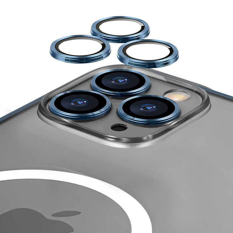 Apple iPhone 13 Pro Kılıf Zore Mokka Wireless Kapak Rose Gold