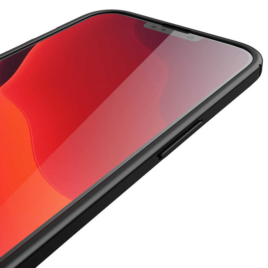 Apple iPhone 13 Pro Kılıf Zore Niss Silikon Kapak Siyah