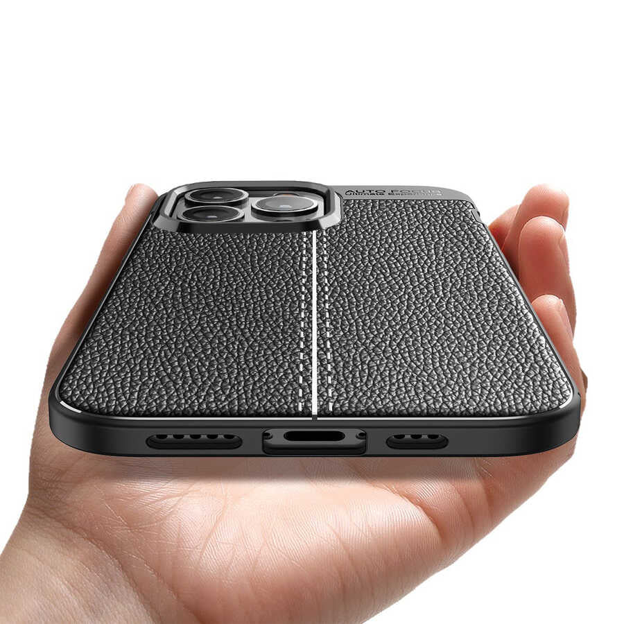 Apple iPhone 13 Pro Kılıf Zore Niss Silikon Kapak Siyah