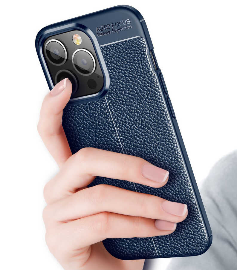 Apple iPhone 13 Pro Kılıf Zore Niss Silikon Kapak Kırmızı