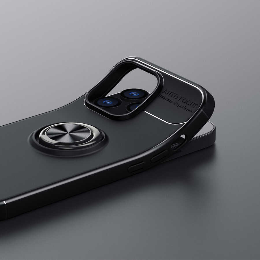 Apple iPhone 13 Pro Kılıf Zore Ravel Silikon Kapak Mavi