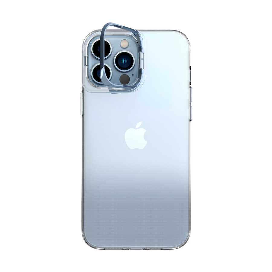 Apple iPhone 13 Pro Kılıf Zore Skuba Kapak Gümüş