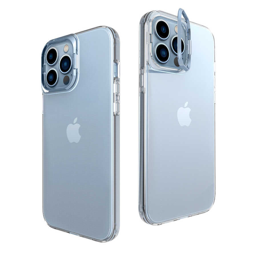 Apple iPhone 13 Pro Kılıf Zore Skuba Kapak Mavi