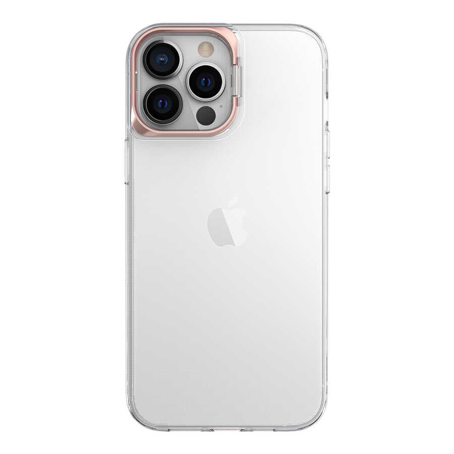 Apple iPhone 13 Pro Kılıf Zore Skuba Kapak Gümüş