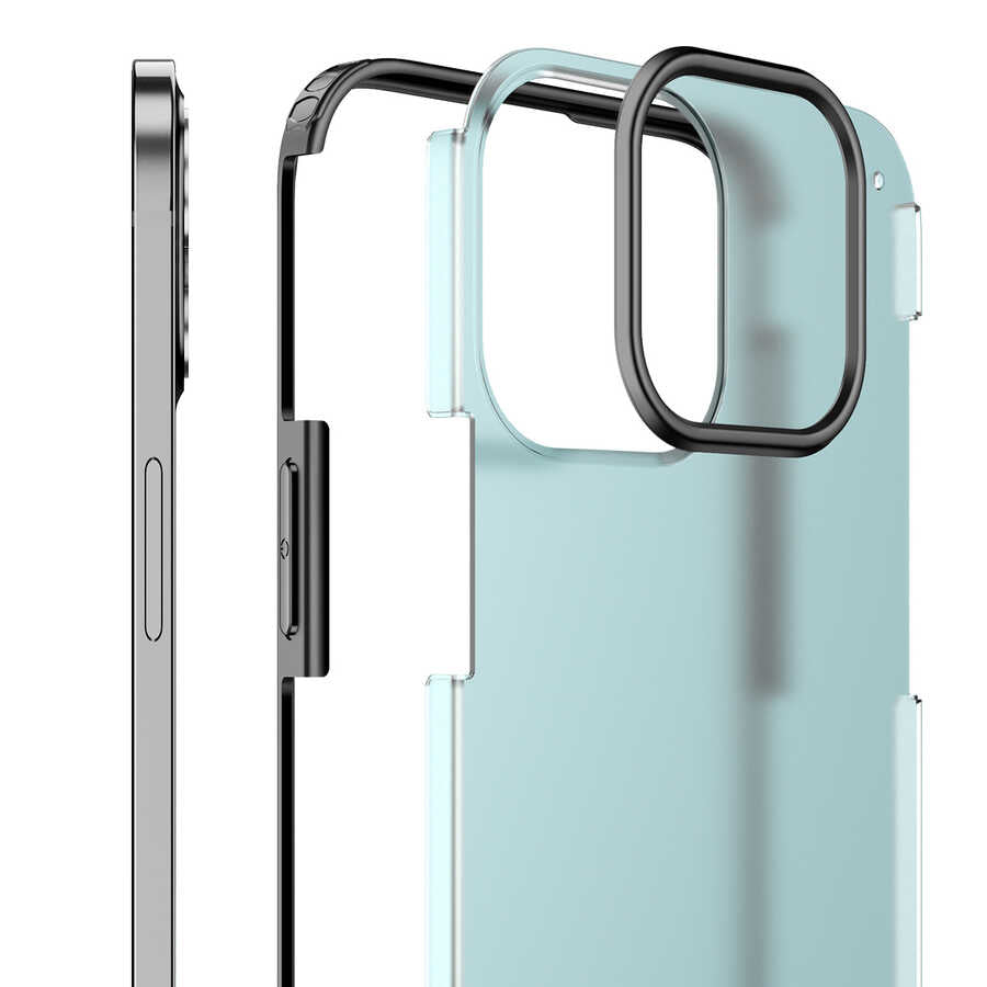 Apple iPhone 13 Pro Kılıf Zore Volks Kapak Koyu Yeşil