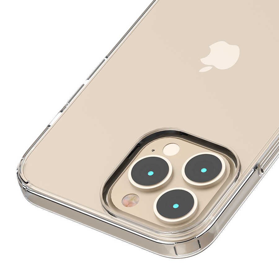 Apple iPhone 13 Pro Max Kılıf Zore Coss Kapak Renksiz