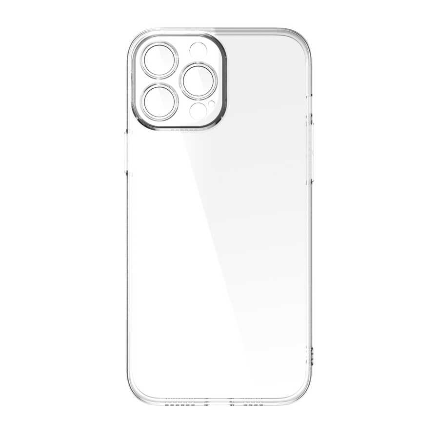 Apple iPhone 13 Pro Max Kılıf Zore Fizy Kapak Renksiz