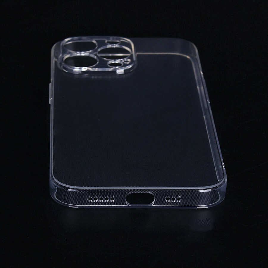 Apple iPhone 13 Pro Max Kılıf Zore İmax Silikon Renksiz