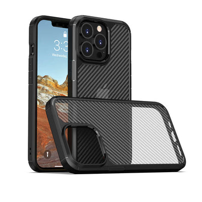 Apple iPhone 13 Pro Max Kılıf Zore İnoks Kapak Mavi