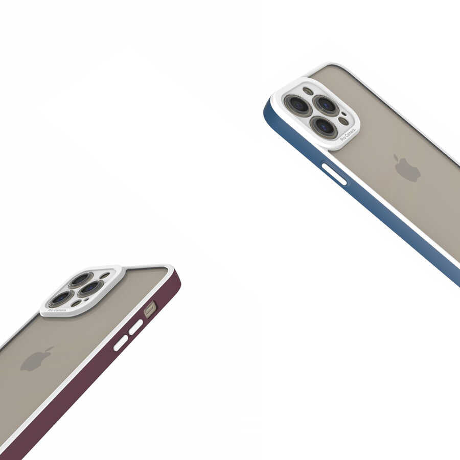 Apple iPhone 13 Pro Max Kılıf Zore Mima Kapak Lila