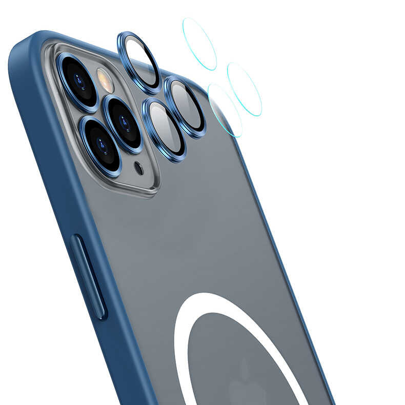 Apple iPhone 13 Pro Max Kılıf Zore Mokka Wireless Kapak Yeşil