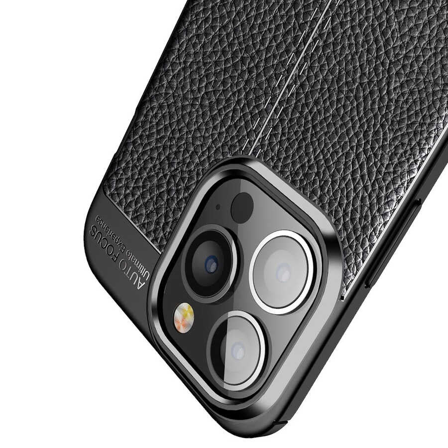 Apple iPhone 13 Pro Max Kılıf Zore Niss Silikon Kapak Kırmızı