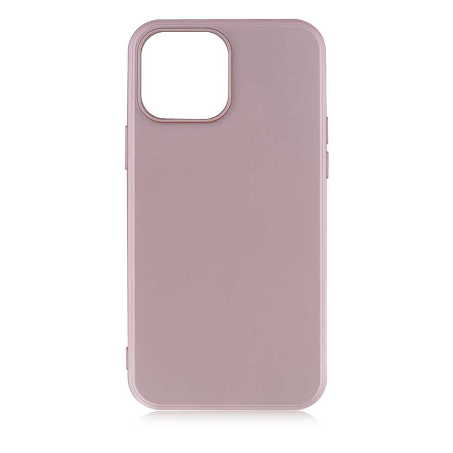Apple iPhone 13 Pro Max Kılıf Zore Premier Silikon Kapak Rose Gold