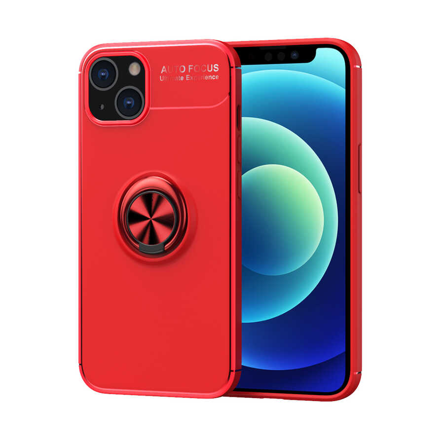 Apple iPhone 14 Kılıf Zore Ravel Silikon Kapak Mavi
