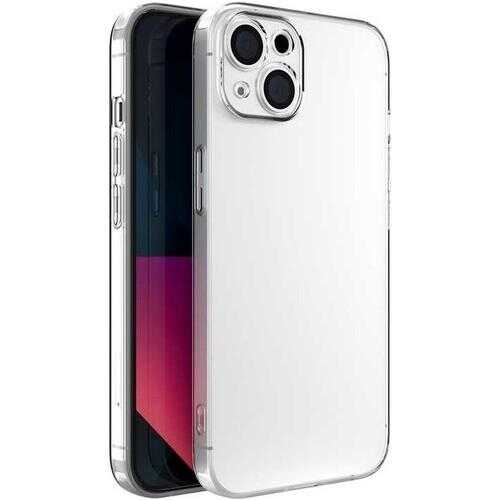 Apple iPhone 14 Plus Kılıf Şeffaf Sert PC Zore Vayt Kapak Renksiz