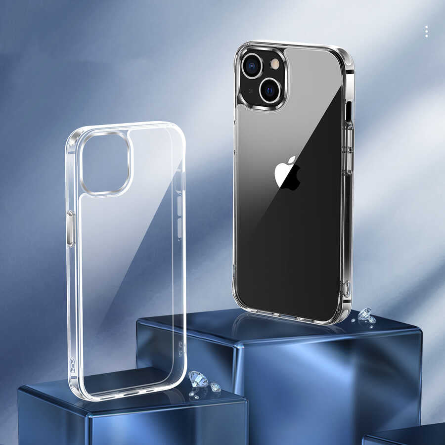 Apple iPhone 14 Plus Kılıf Zore Forst Kapak Renksiz