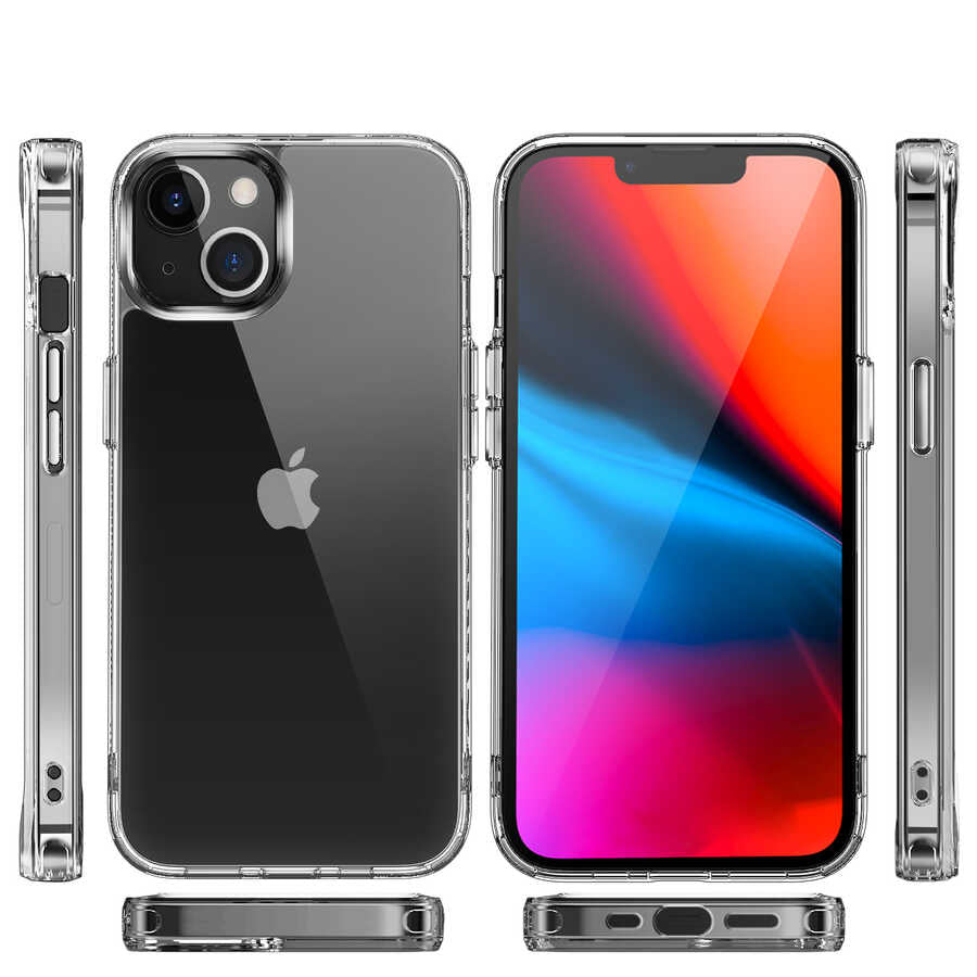 Apple iPhone 14 Plus Kılıf Zore Forst Kapak Renksiz