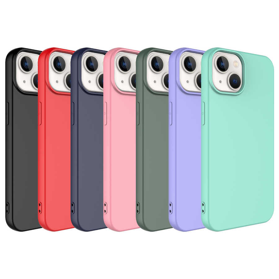 Apple iPhone 14 Plus Kılıf Zore Mara Lansman Kapak Lila