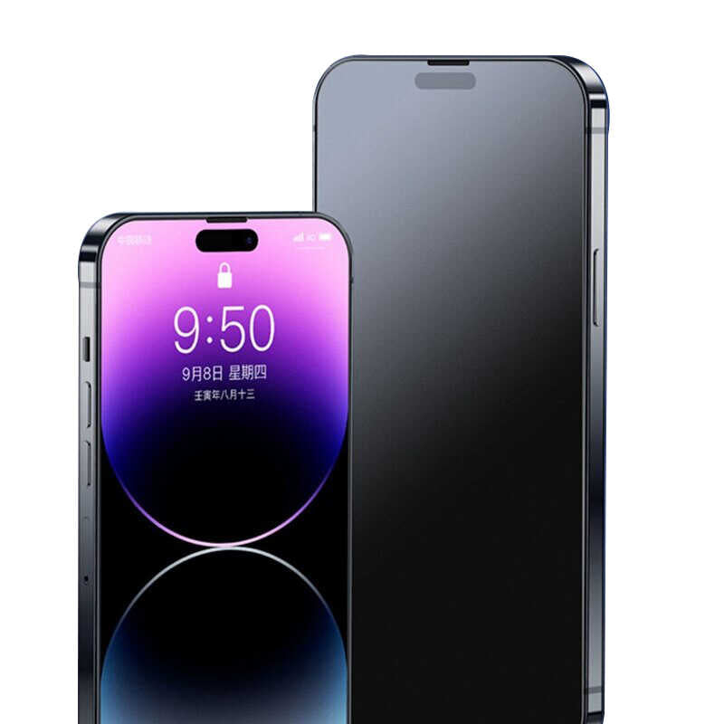 Apple iPhone 14 Pro Davin Mat Seramik Ekran Koruyucu Siyah