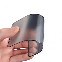 Apple iPhone 14 Pro Hayalet Ekran Koruyucu Davin Privacy Mat Seramik Ekran Filmi Siyah