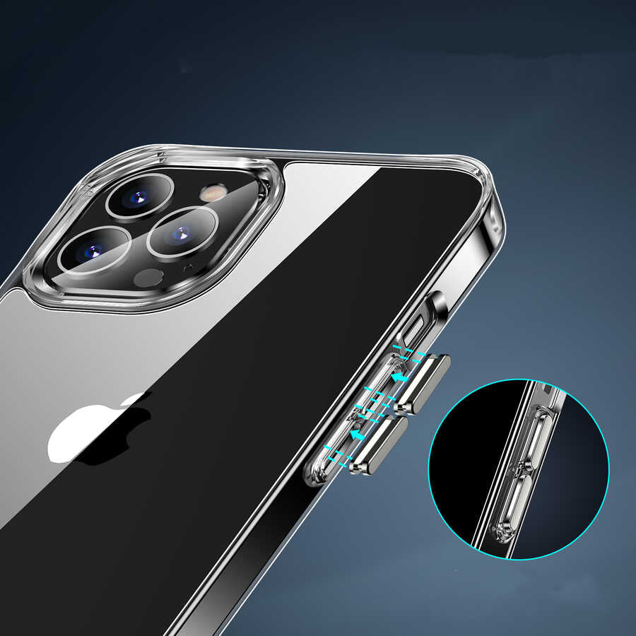 Apple iPhone 14 Pro Kılıf Zore Forst Kapak Renksiz