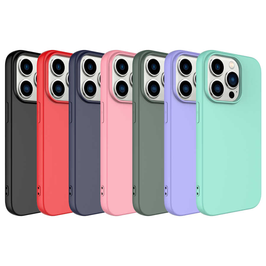 Apple iPhone 14 Pro Kılıf Zore Mara Lansman Kapak Kırmızı