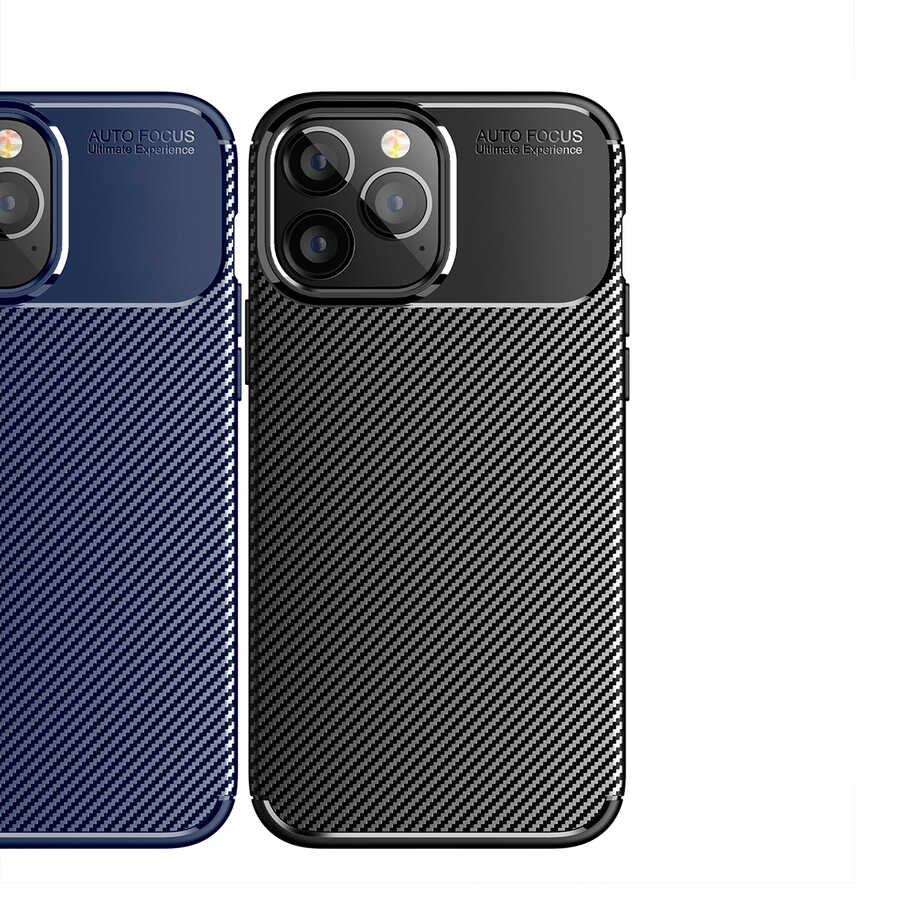 Apple iPhone 14 Pro Kılıf Zore Negro Silikon Kapak Siyah