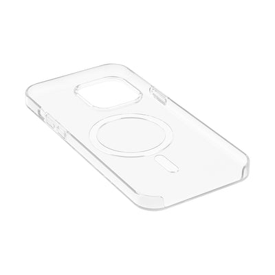 Apple iPhone 14 Pro Max Kılıf IC Çipli Zore Wireless Şarj Özellikli Şeffaf Orjin Kapak
