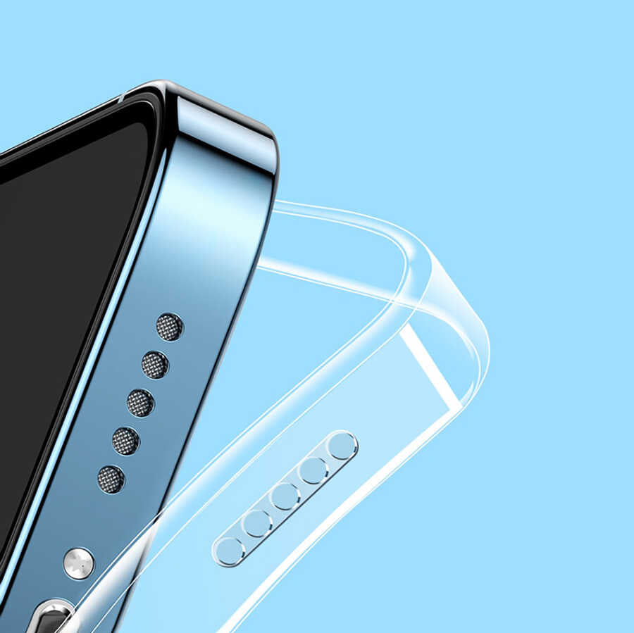 Apple iPhone 14 Pro Max Kılıf Şeffaf Sert PC Zore Vayt Kapak Renksiz