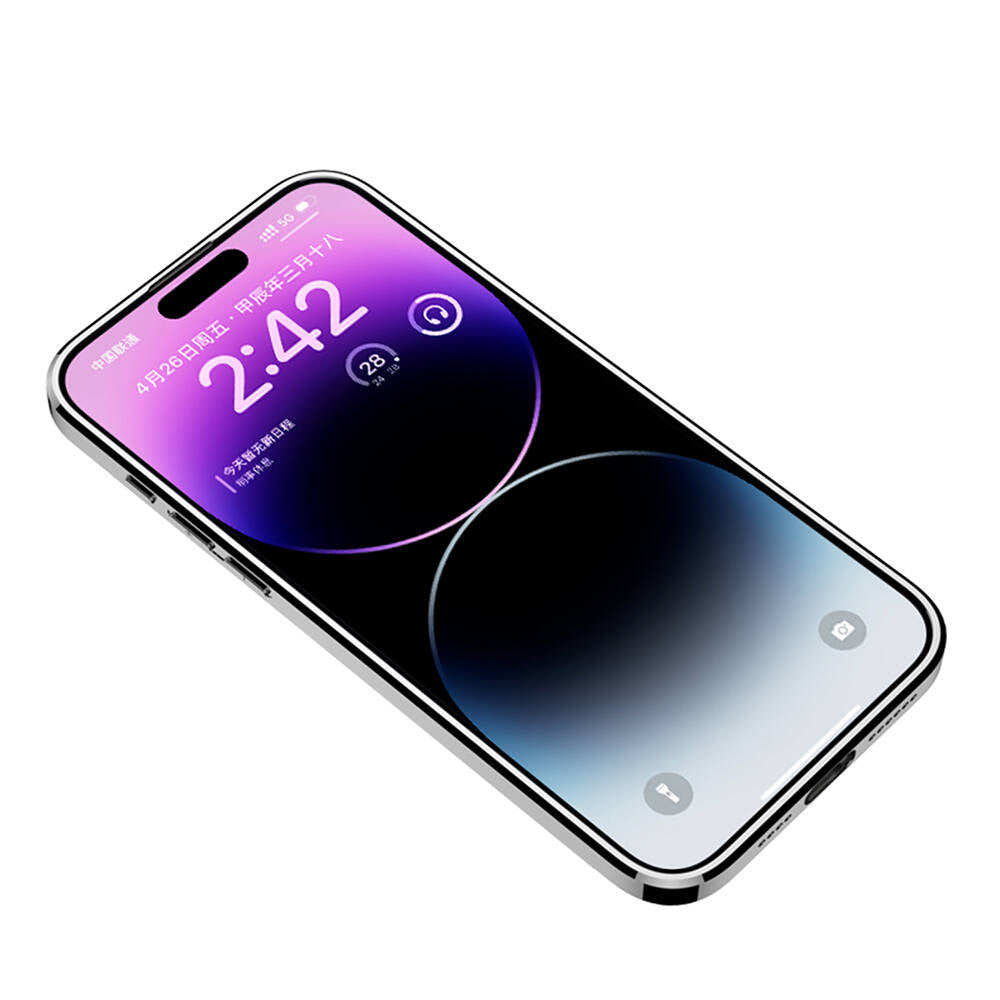 Apple iPhone 14 Pro Max Kılıf Ultra İnce Kamera Korumalı PC + Deri Arka Yüzey Zore X-Pro Kapak Siyah