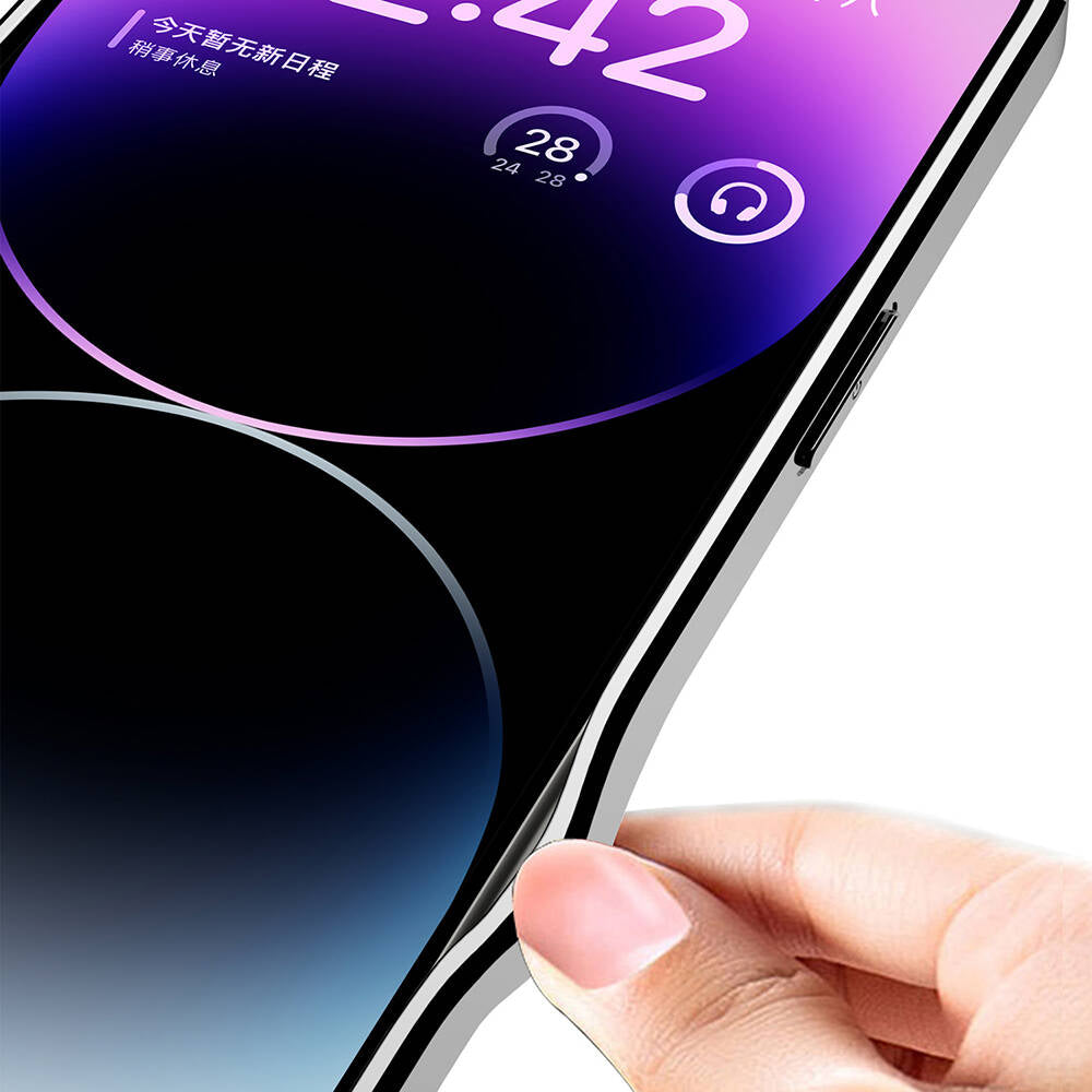 Apple iPhone 14 Pro Max Kılıf Ultra İnce Kamera Korumalı PC + Deri Arka Yüzey Zore X-Pro Kapak Siyah