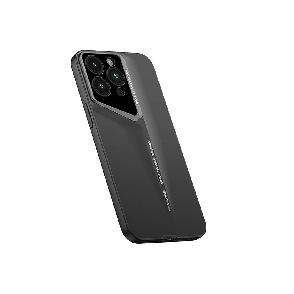 Apple iPhone 14 Pro Max Kılıf Ultra İnce Kamera Korumalı Sert Rubber Zore Procase Kapak Derin Mor