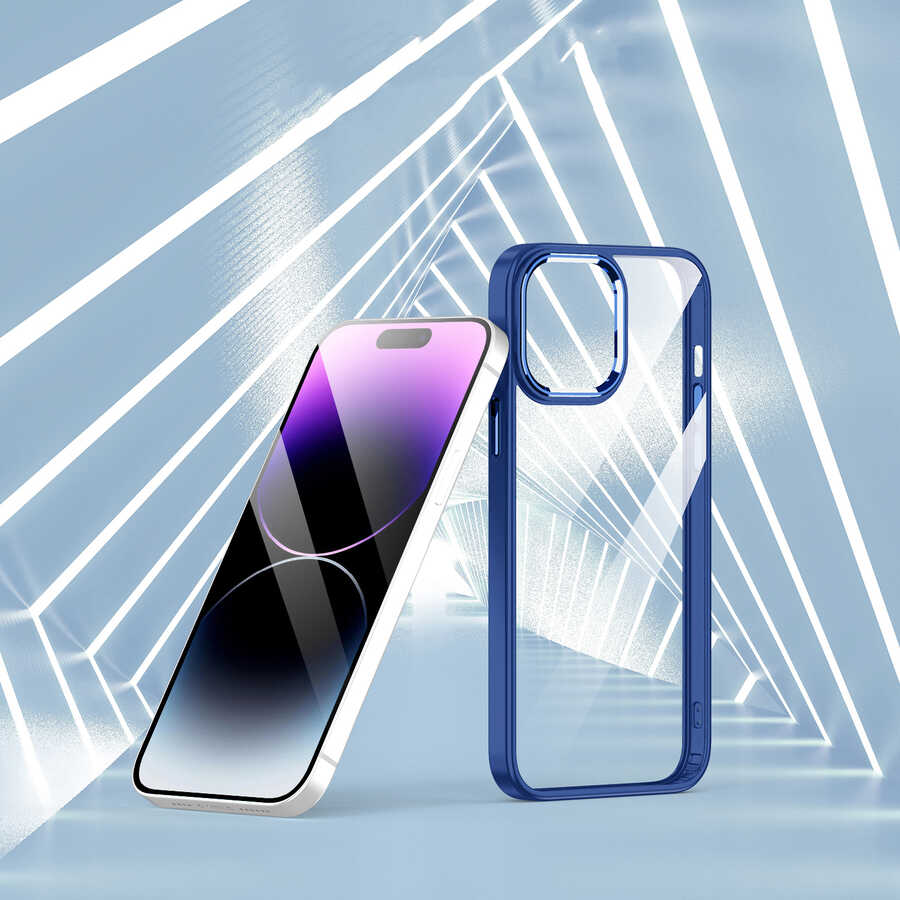 Apple iPhone 14 Pro Max Kılıf Zore Flora Kapak Siyah