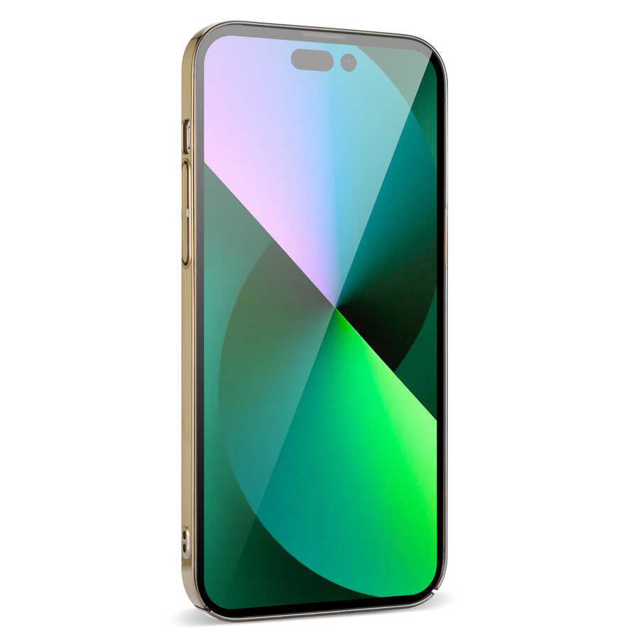 Apple iPhone 14 Pro Max Kılıf Zore Pixel Kapak Rose Gold