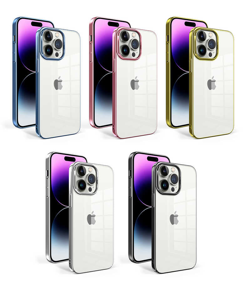 Apple iPhone 14 Pro Max Kılıf Zore Sun Kapak Siyah