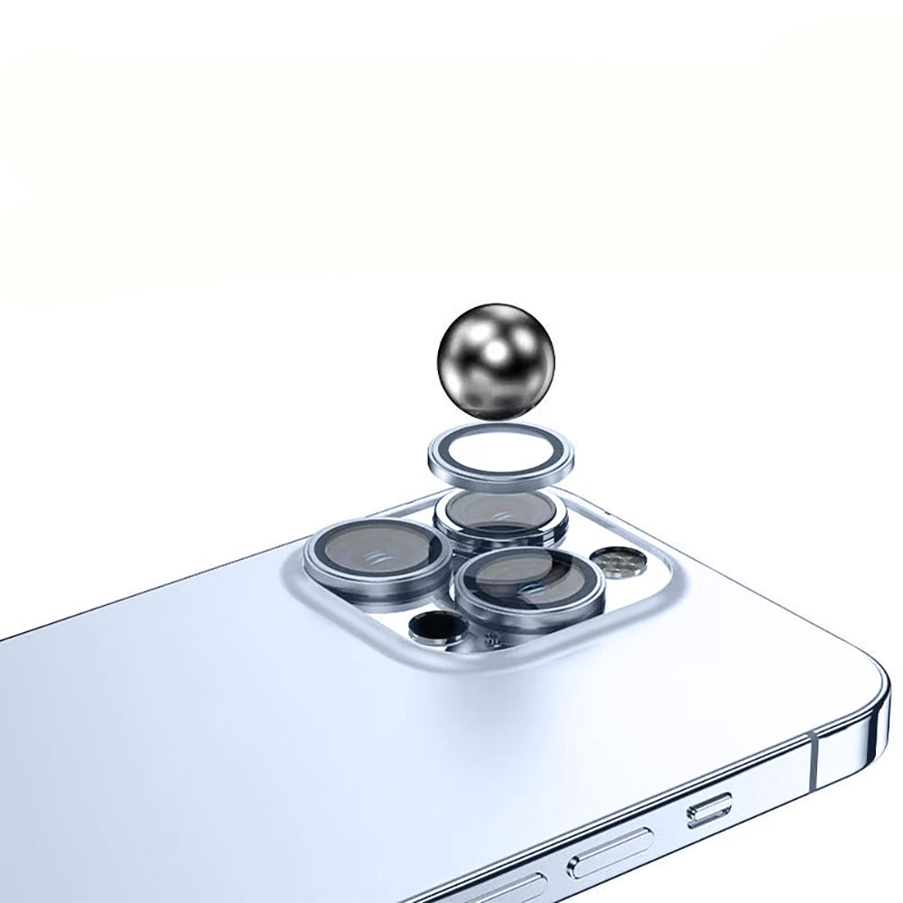 Apple iPhone 14 Zore Mikro Kamera Lens Koruyucu Gold