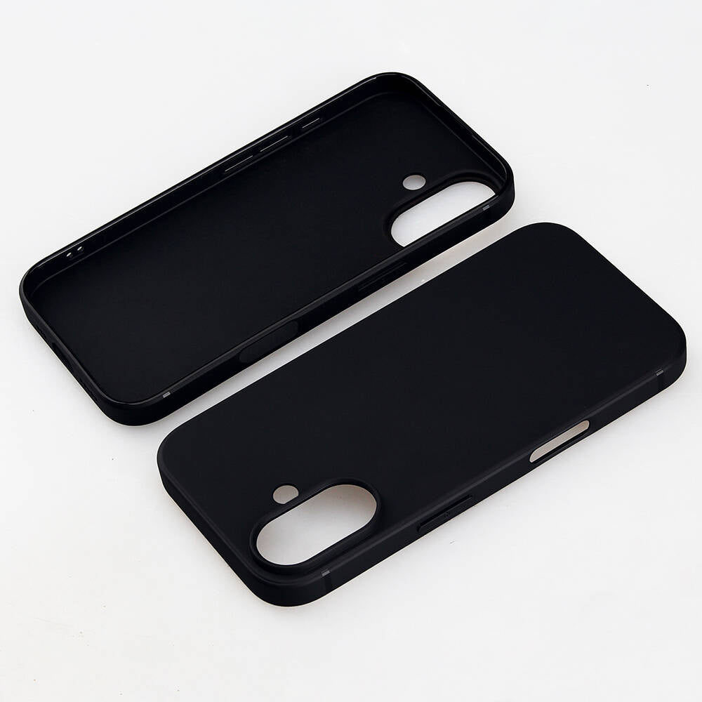 Apple iPhone 16 Plus Kılıf Zore İmax Silikon Siyah