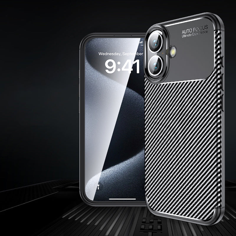 Apple iPhone 16 Plus Kılıf Zore Negro Silikon Kapak Siyah