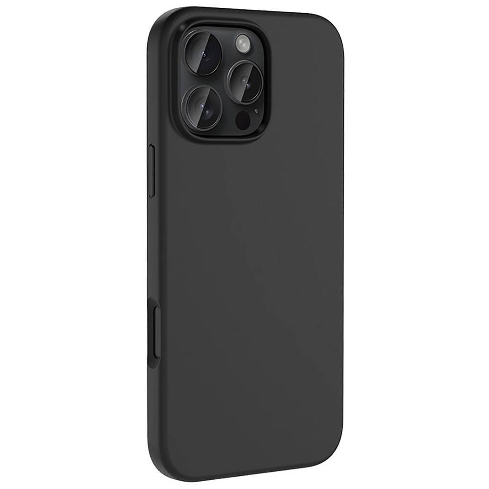 Apple iPhone 16 Pro Kılıf M-safe Şarj Özellikli Sıvı Teknolojili Silinebilir Sert Zore Kivi Kapak Desert Titanyum